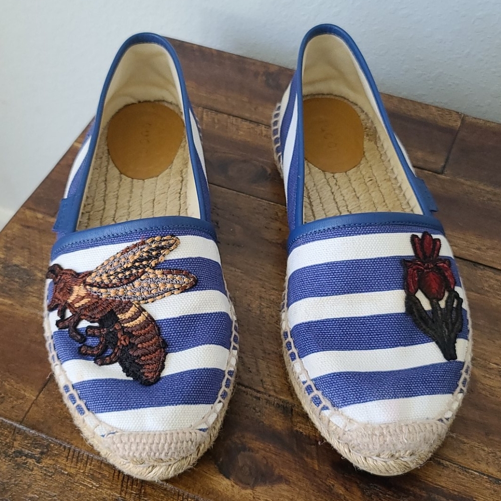 🎉HP🎉 GUCCI Pillar Patch Espadrille 🎉 - Picture 3 of 16